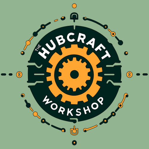 Hubcraft Workshop Animated Simple logo